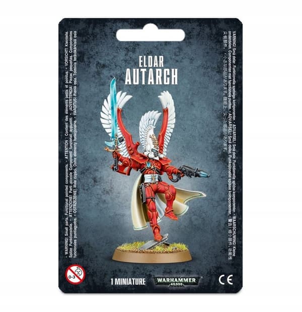40k Aeldari: Autarch Wayleaper / Winged Autarch 46-20 (MO)