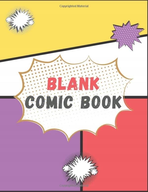 Comic Book Template: Draw Comics the Fun Way, A Variety of Comic Templates, comi