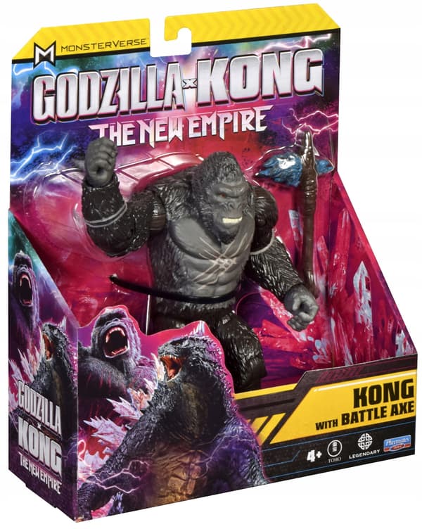 Godzilla vs Kong – King Kong with a 15 cm battle axe