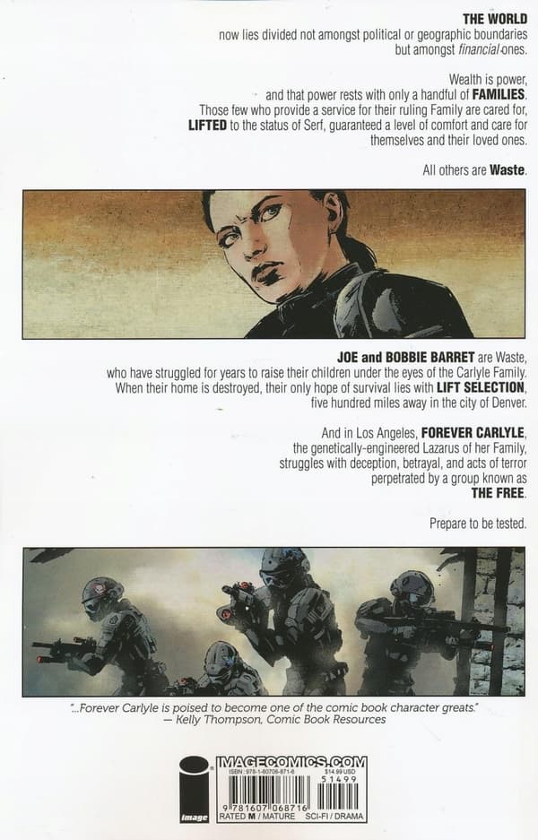 Lazarus Volume 2: Lift Rucka, Greg