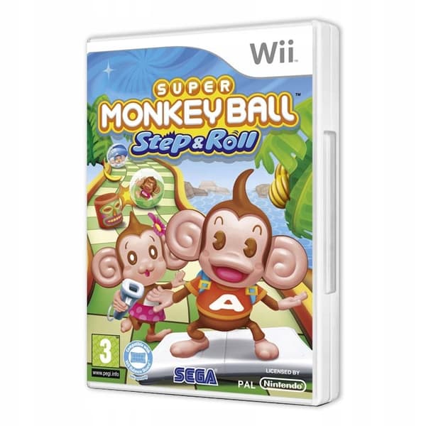 SUPER MONKEY BALL STEP & ROLL for Wii
