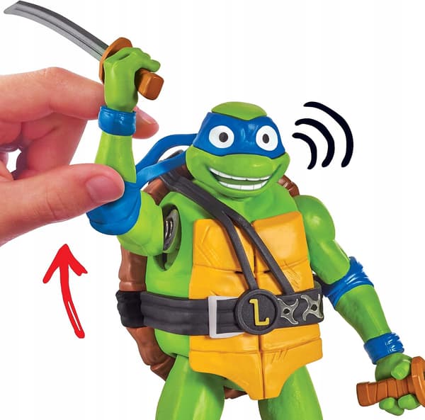 NINJA TURTLE FIGURES – LEONARDO SOUND FIGURE