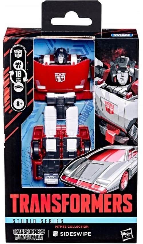 TRANSFORMERS Sideswipe Studio Series Devastation Action Figure by Hasbro – 16 STEPS