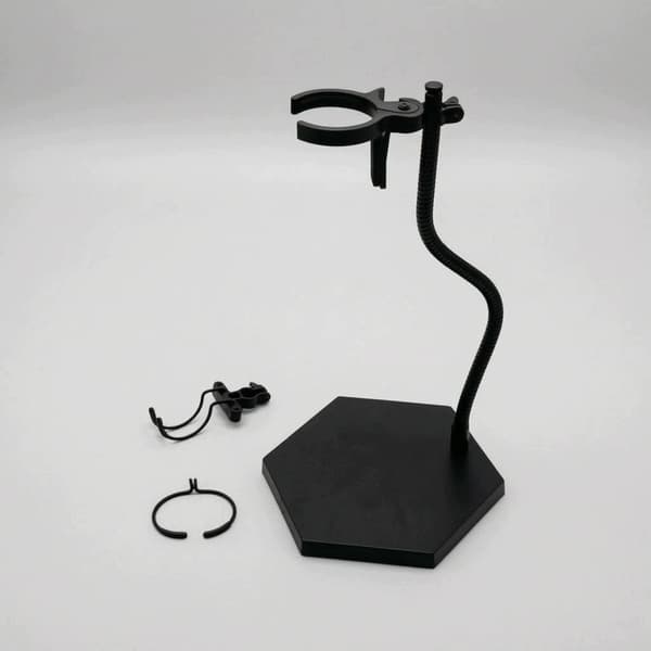 1/6 Scale Flexible Spine Stand with Articulated Arm and Hexagonal Base