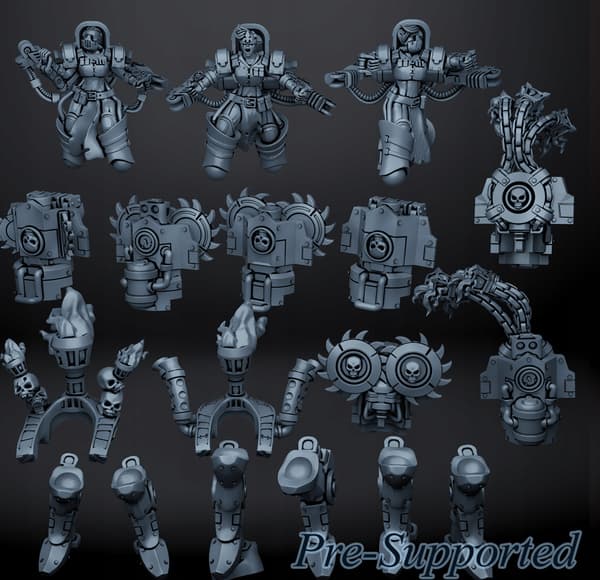 The Immortal Walker |RatMan Forge| – 1 model. Select a variant.
