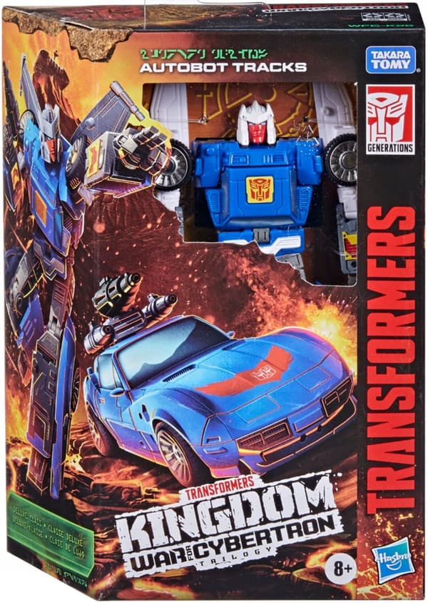Transformers Kingdom Deluxe WFC-K26 Autobot Tracks