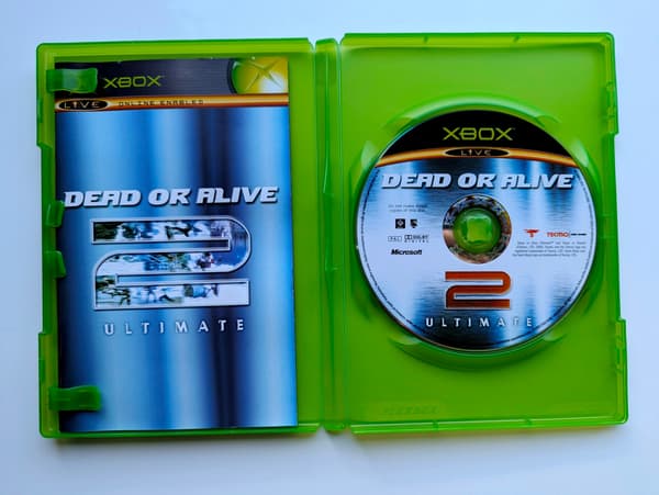 *** DEAD OR ALIVE ULTIMATE DOUBLE PACK XBOX CLASSIC *** 3AAA