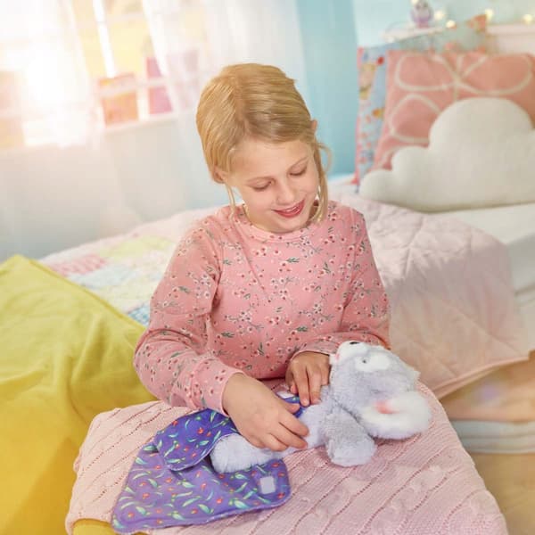 Little Live Pets INTERACTIVE SOFT TOY SLEEPING KOALA BEAR SOUNDS REACTIONS BLANKET