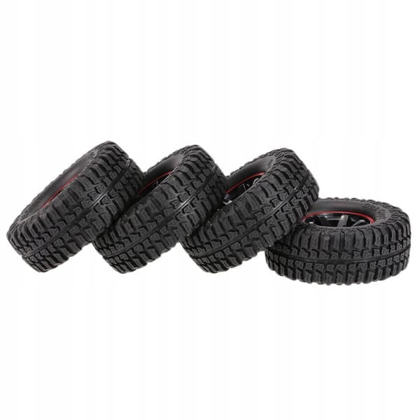 RC 103 mm track tyres with foam inserts, rubber, high-traction, 1.9 inches