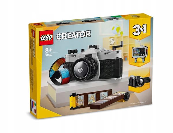 LEGO Creator 3-in-1 31147 Retro-style camera