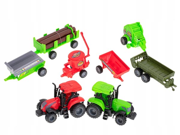 FARM SET WITH ANIMALS