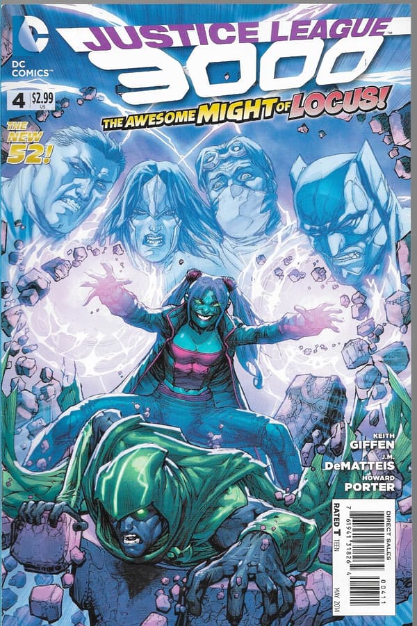 DC Justice League 3000 Comic Book 1–8/2014 (in English)