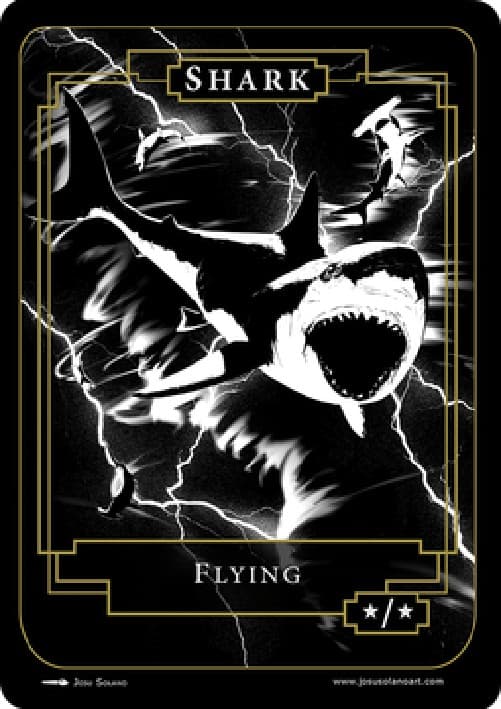 Magic: The Gathering Shark Token