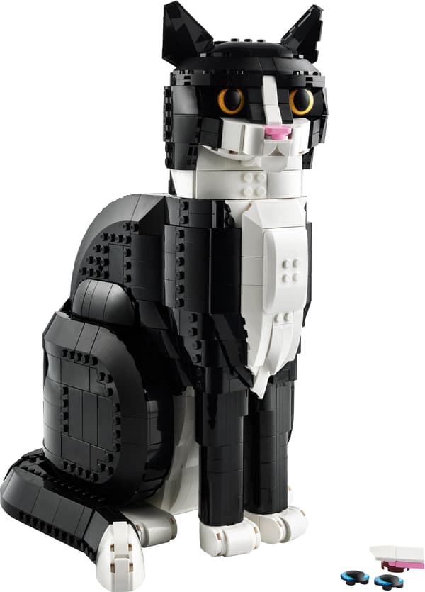 LEGO Ideas Black and White Cat 21349
