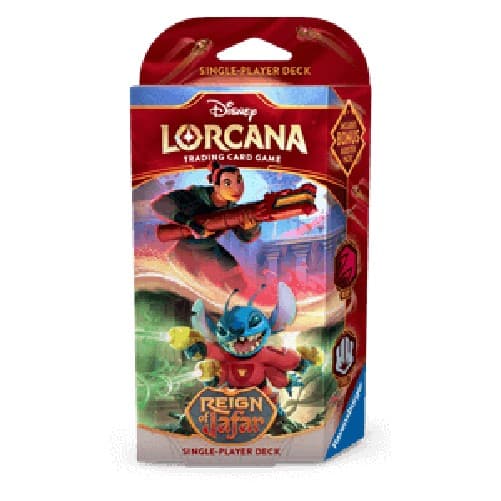 Lorcana Reign of Jafar: Ruby & Steel Starter Deck German