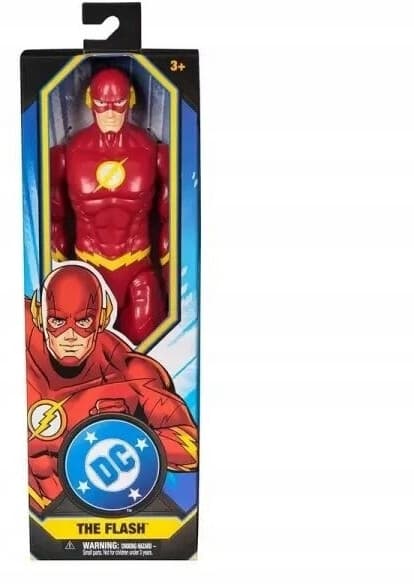 FLASH LARGE DC COMICS FIGURE WITH MOVABLE LIMBS, 30CM