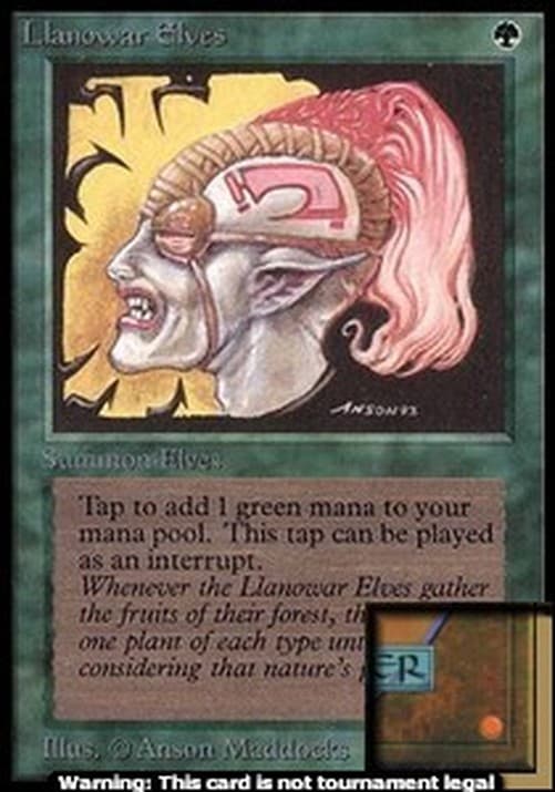 Magic: The Gathering Llanowar Elves