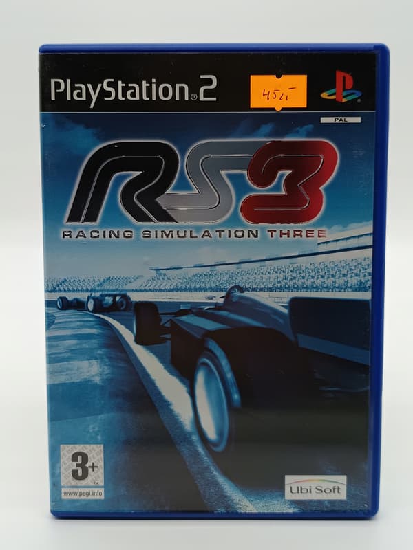 RS3 RACING SIMULATION 3 game for Sony PlayStation 2 (PS2)
