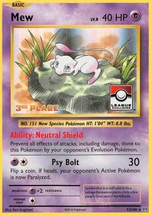 Pokemon TCG Mew