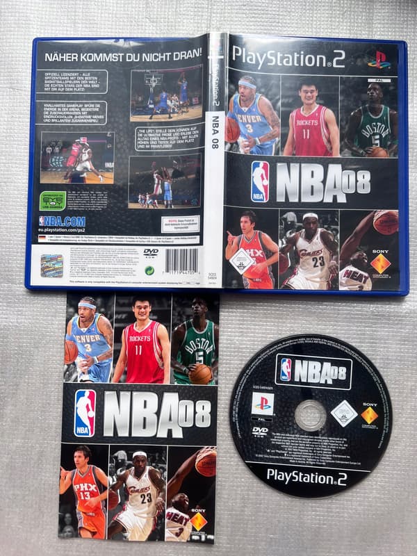 NBA 08 PS2 LAUNCH EDITION