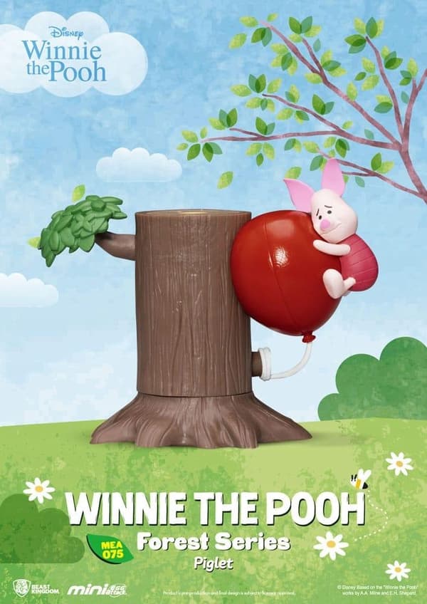 WINNIE THE POOH - Set of 6 Mini Egg Attack Forest Series 12 cm figures