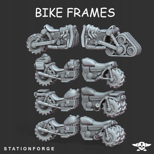 Scavenger Bikers x3 – Station Forge – 3D-utskrift