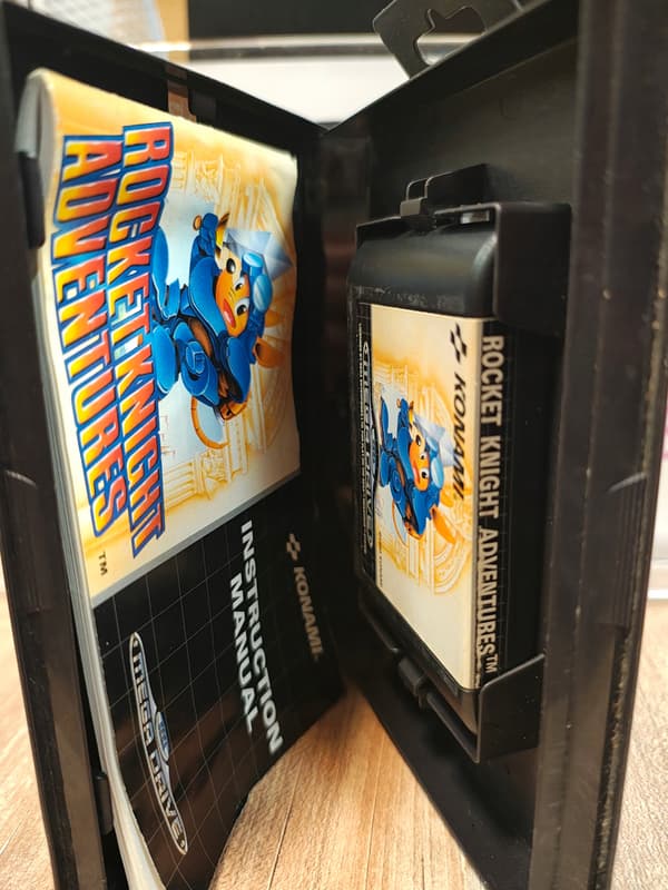 Rocket Knight Adventures game for Sega Megadrive – SklepRetroWWA