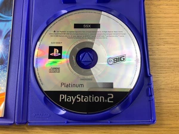 SSX 1 – Perfect Condition – Complete PS2 Set