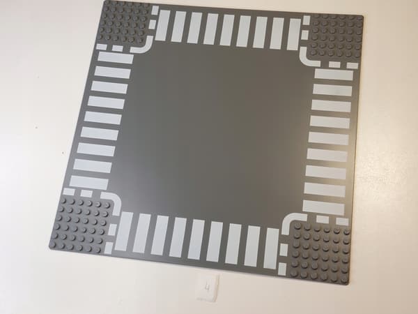 LEGO Plate, 32x32 Cross, 44343px3 dbg