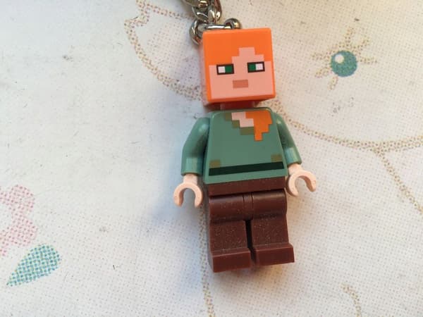 LEGO 853819 Alex the Minecraft Keyring