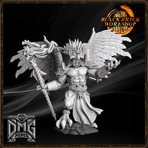 1K Hijos Prime Magus Rojo – HD model for tabletops/DnD/GURPS