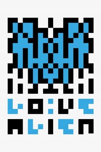 Love Alien Notebook / Blues / In-Vectors / Pixel Art: Blues – Love Alien