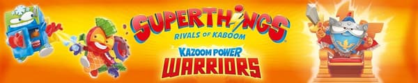 Superthings Warriors Action Pack: SLIDER ROBOT SET & FIGURES by MagicBox