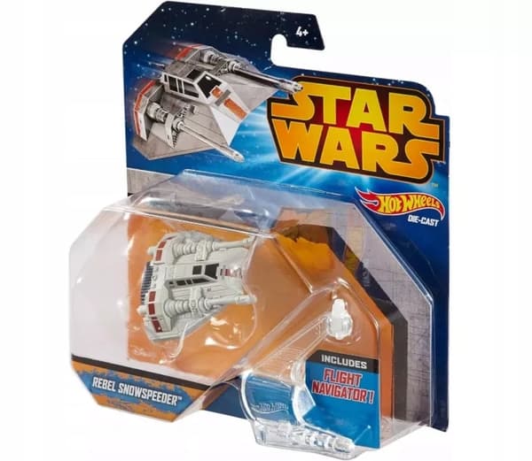 HOT WHEELS SNOWSPEED ORANGE SPACESHIP CGW52/CGW63