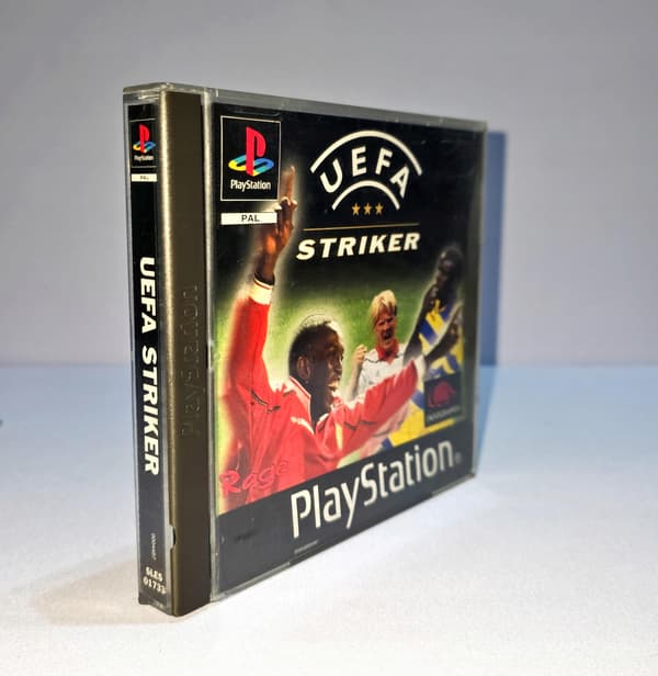 UEFA Striker 3xA PlayStation (PSX) – boxed