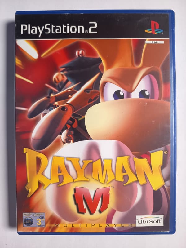 RAYMAN M PS2 PlayStation 2 (PS2) English-Dutch version, complete with poster