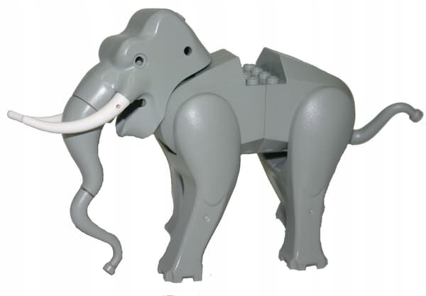 LEGO ELEPHANT FIGURE – ELEPHANT FROM THE ADVENTURERS SERIES