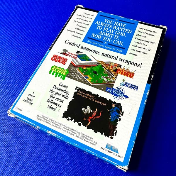 Populous | SEGA GENESIS | MEGA DRIVE | 3xA SET