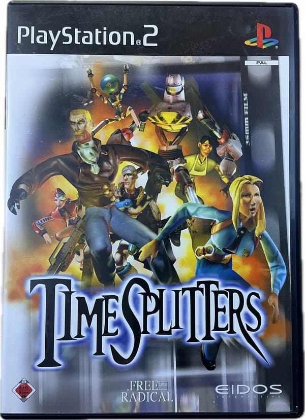 TIME SPLITTERS 1 – Disc 1, very good condition, complete PS2 set