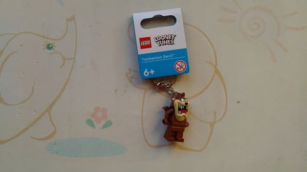 LEGO Tasmanian Devil Keyring 854156