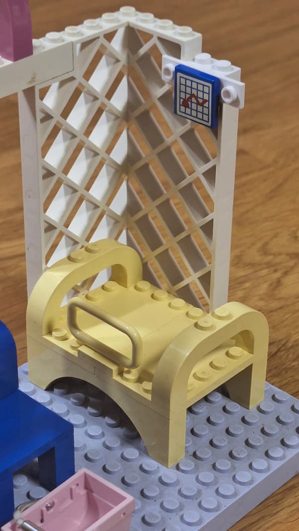 Lego 5874 Belville: Hospital – not complete.