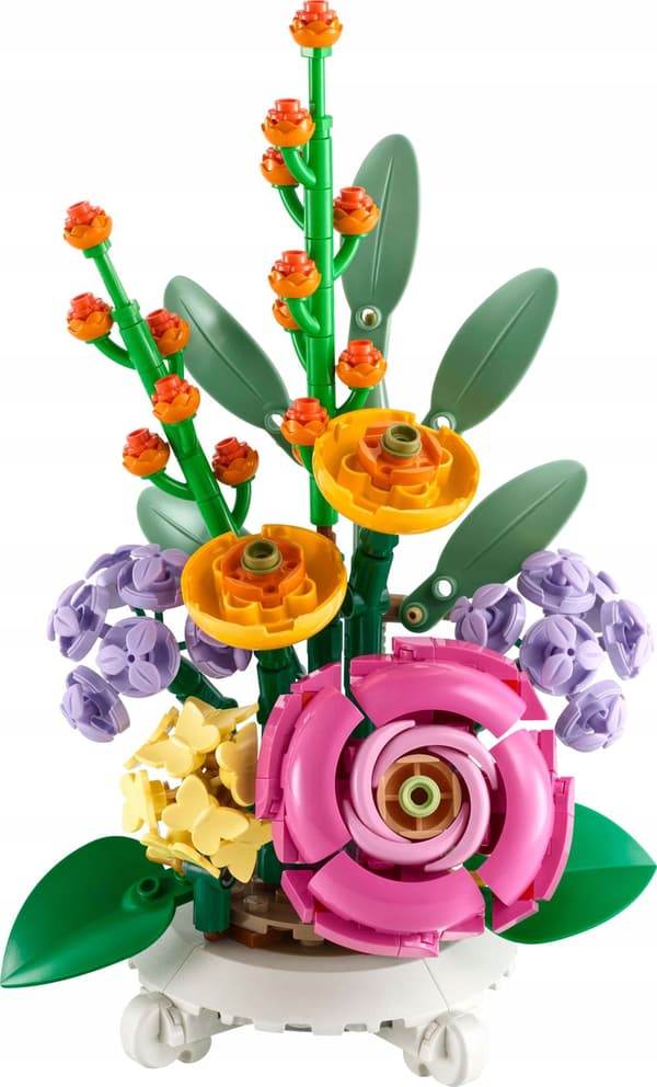 LEGO ICONS set – Flowerpot with assorted flowers 40762.