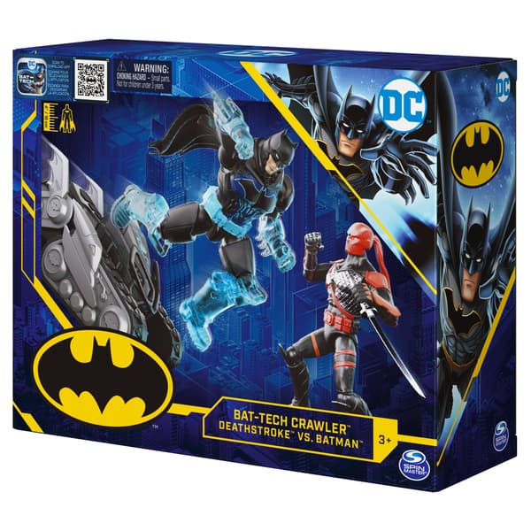 DC Comics Batman Bat-Tech Crawler Vehicle, Amazon Exclusive Batman and Deat