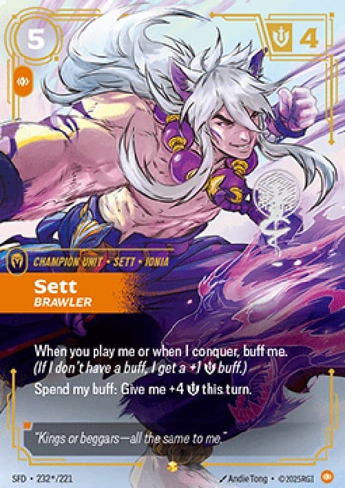 Riftbound SFD Sett, Brawler