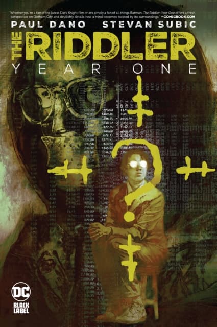 RIDDLER YEAR ONE – Paul Dano (BOOK)