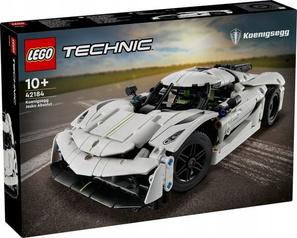 LEGO Technic 42184 White Koenigsegg Jesko Absolut