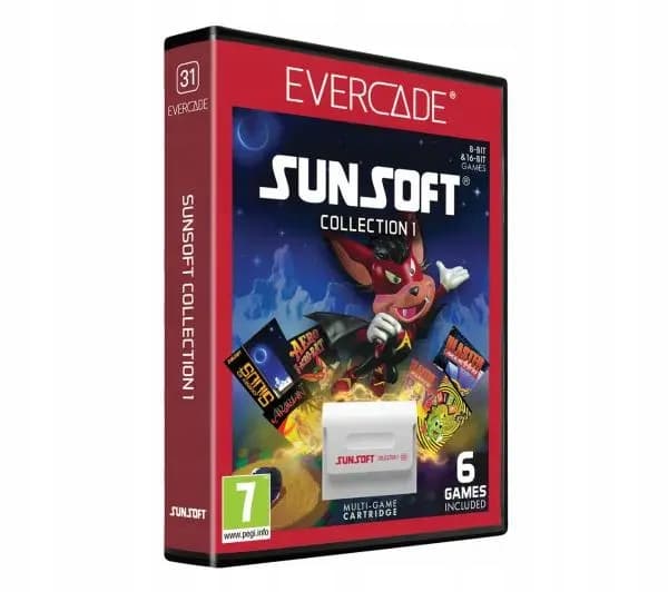 Evercade 31 Game – Sunsoft Game Pack Vol. 1