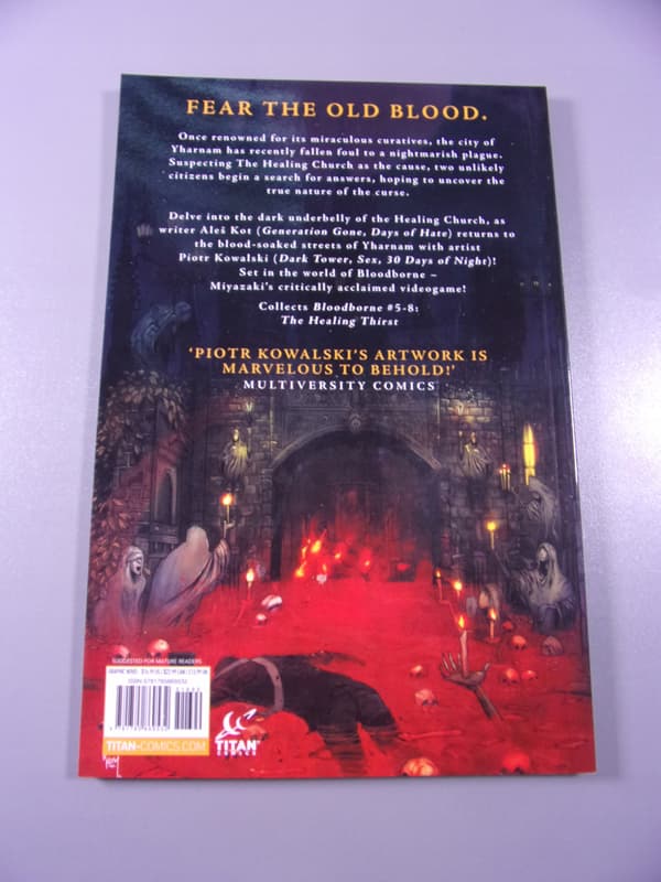 BLOODBORNE: THE HEALING THIRST, 2019, English-language edition