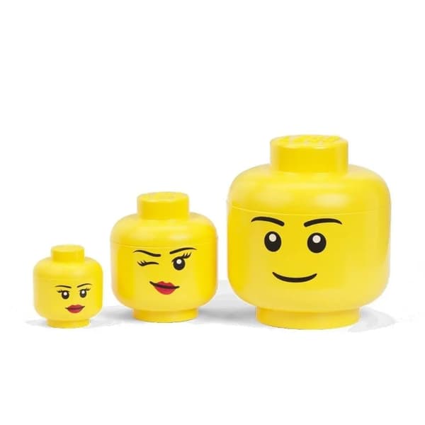 LEGO Storage Head (size S) – winking girl, eye