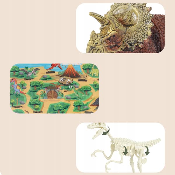 LARGE DINOSAUR SET – T-REX DINOSAUR FIGURES